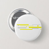 Gelbe graue Blöcke Abstrakte Kunst Button (Vorne & Hinten)