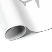 Gelbe graue Flugzeug Flugzeuge Fly Airways Geschenkpapier (Rolleneckpunkt)