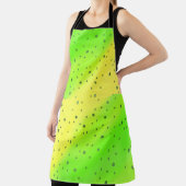 Gelbe grüne Punkte Schürze (InSitu)