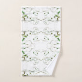 Gelbe grüne Reben Badhandtuch Set (Handtuch)