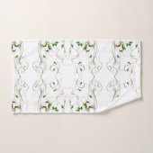 Gelbe grüne Reben Badhandtuch Set (Handtuch)