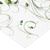 Gelbe grüne Reben Kurzer Tischläufer (Ecke)