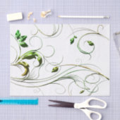 Gelbe grüne Reben Seidenpapier (Handwerk)