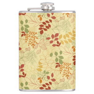 GELBE GRÜNE ROTE ORANGE AUTUMNSTÜCKE FLACHMANN