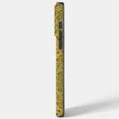 Gelbe grüne Schlange Hautfarbe Case-Mate iPhone Hülle (Rückseite / Links)