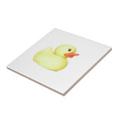 Gelbe Gummiente Fliese (Seite)