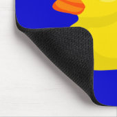 Gelbe Gummiente Mousepad (Ecke)