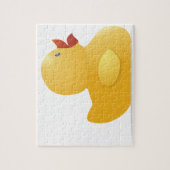 Gelbe Gummiente Puzzle (Vertikal)