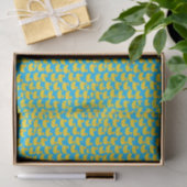 Gelbe Gummiente Seidenpapier (Geschenk)