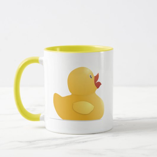 Gelbe Gummiente Tasse (Links)