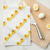 Gelbe Gummienten Küchentuch (Viertel Falte)