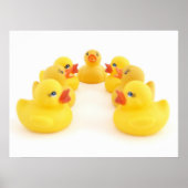 Gelbe Gummienten Poster (Vorne)