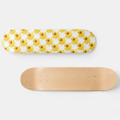 Gelbe Gummienten Skateboard (Horizontal)
