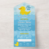 Gelbe Gummifaust Rub Duschbrause Duschbrause All In One Einladung (Innen Boden)