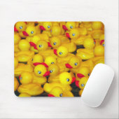 Gelbe Gummilöffel Bade Time Mousepad (Mit Mouse)