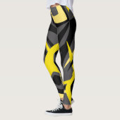 Gelbe Hauch-Leggings Leggings (Links)
