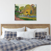 Gelbe Haystacks, oder Goldene Ernte, 1889 Leinwanddruck (Insitu (Schlafzimmer))