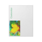 Gelbe Herzen Thunder_Cove Notizblock (Rotiert)