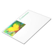 Gelbe Herzen Thunder_Cove Notizblock (angewinkelt)