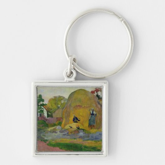 Gelbe Heuschober Paul Gauguins | oder goldene Schlüsselanhänger (Vorne)