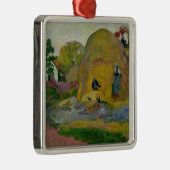 Gelbe Heuschober Paul Gauguins | oder goldene Silbernes Ornament (Rechts)