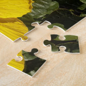 Gelbe Hibiskus Blume Puzzle (Seite)