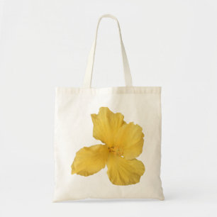 Gelbe Hibiskus-Taschen-Tasche Tragetasche