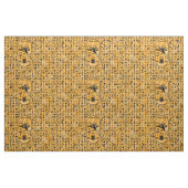 Gelbe Hieroglyphen Stoff (Fat Quarter (45,7 x 55,9 cm))