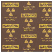 Gelbe Hintergrundstrahlung Warnvorrichtung Stoff (Nahaufnahme)