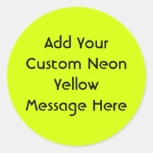 Gelbe, hohe Neonsicht