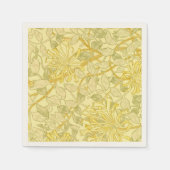 Gelbe Honeysuckle Serviette (Vorderseite)