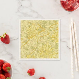 Gelbe Honeysuckle Serviette
