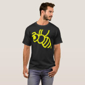 Gelbe Honigbiene T-Shirt (Vorne ganz)