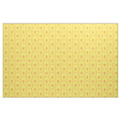 Gelbe Honigwabe mit Honigbienen Stoff (Yard (91,4 cm))