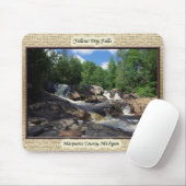 Gelbe Hundeläste Mousepad (Mit Mouse)