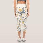 Gelbe Hütte Capri Leggings (Rückseite)