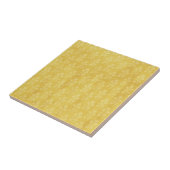 Gelbe Hütte Fliese (Seite)