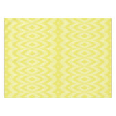 Gelbe Imitate Tulle Design Tischdecke (Vorderseite (Horizontal))
