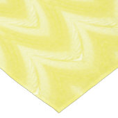 Gelbe Imitate Tulle Design Tischdecke (Schrägansicht)