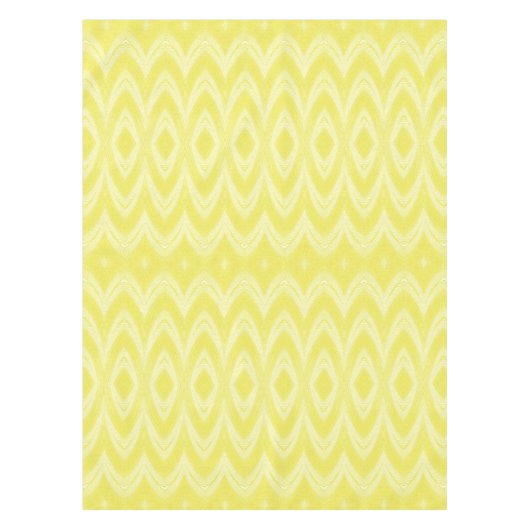 Gelbe Imitate Tulle Design Tischdecke (Vorderseite)