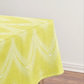 Gelbe Imitate Tulle Design Tischdecke (Beispiel)