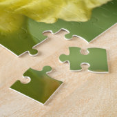 Gelbe Iris-Blume Puzzle (Seite)