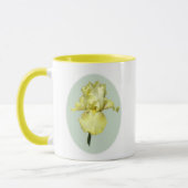 Gelbe Iris-Tasse Tasse (Links)