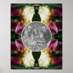 Gelbe Irisblende Blume Erstellen Sie Ihr eigenes F Poster