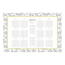 Gelbe Irisblende und graue Sitzkarte