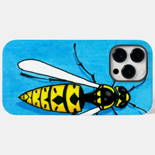 Gelbe Jacke Case-Mate iPhone Hülle (Rückseite (Horizontal))