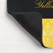 gelbe Jacke des Damast-311-Dazzling Mousepad (Ecke)