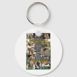 Gelbe Jacke Schlüsselanhänger