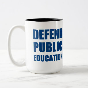 Gelbe Jacken-Brigaden-Tasse Zweifarbige Tasse