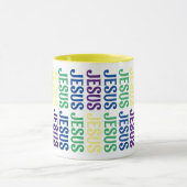 Gelbe Jesus-Tasse Tasse (Zentrum)